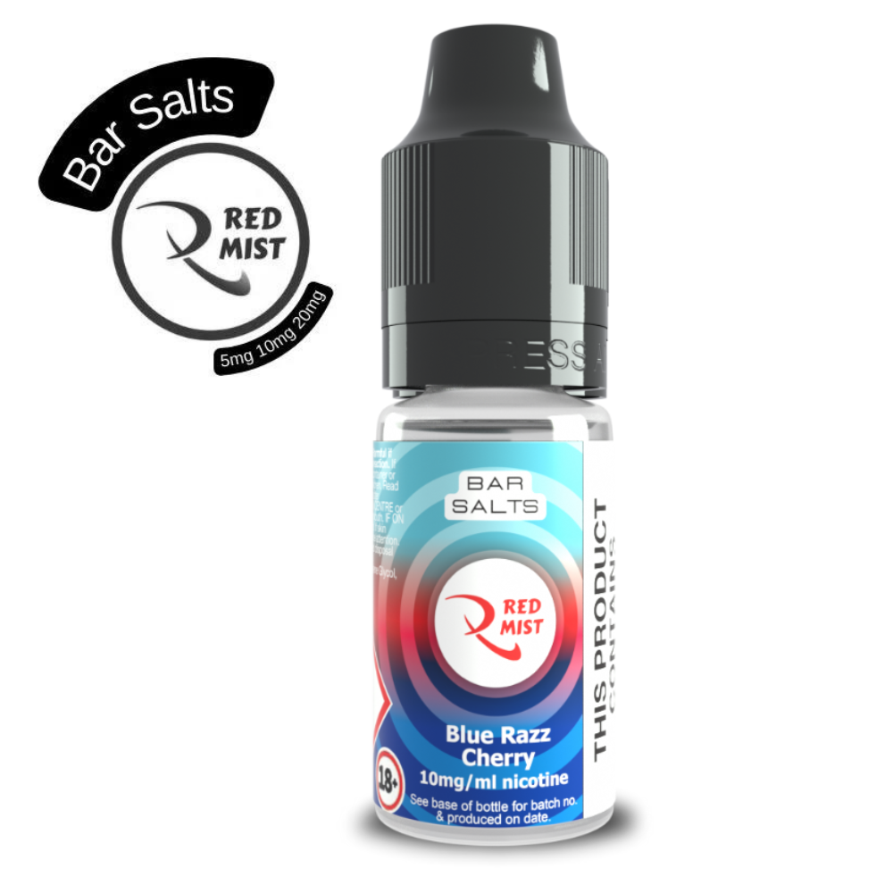 Red Mist Bar SALTS Blue Razz Cherry | RED MIST